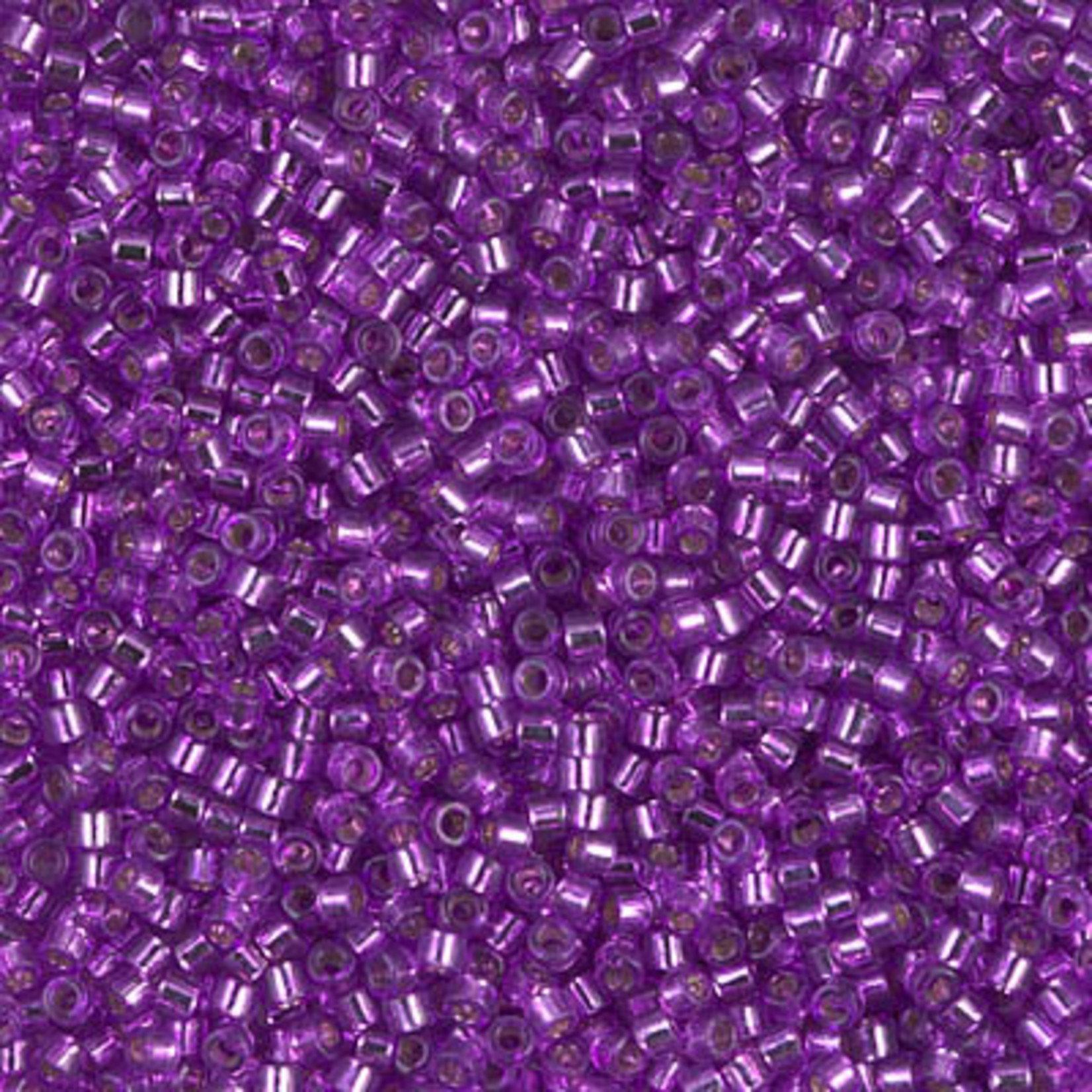 Miyuki 7.2 GM DB1345 11/0 Delica: Bright Purple T/SL (D) (APX 1400 PCS)