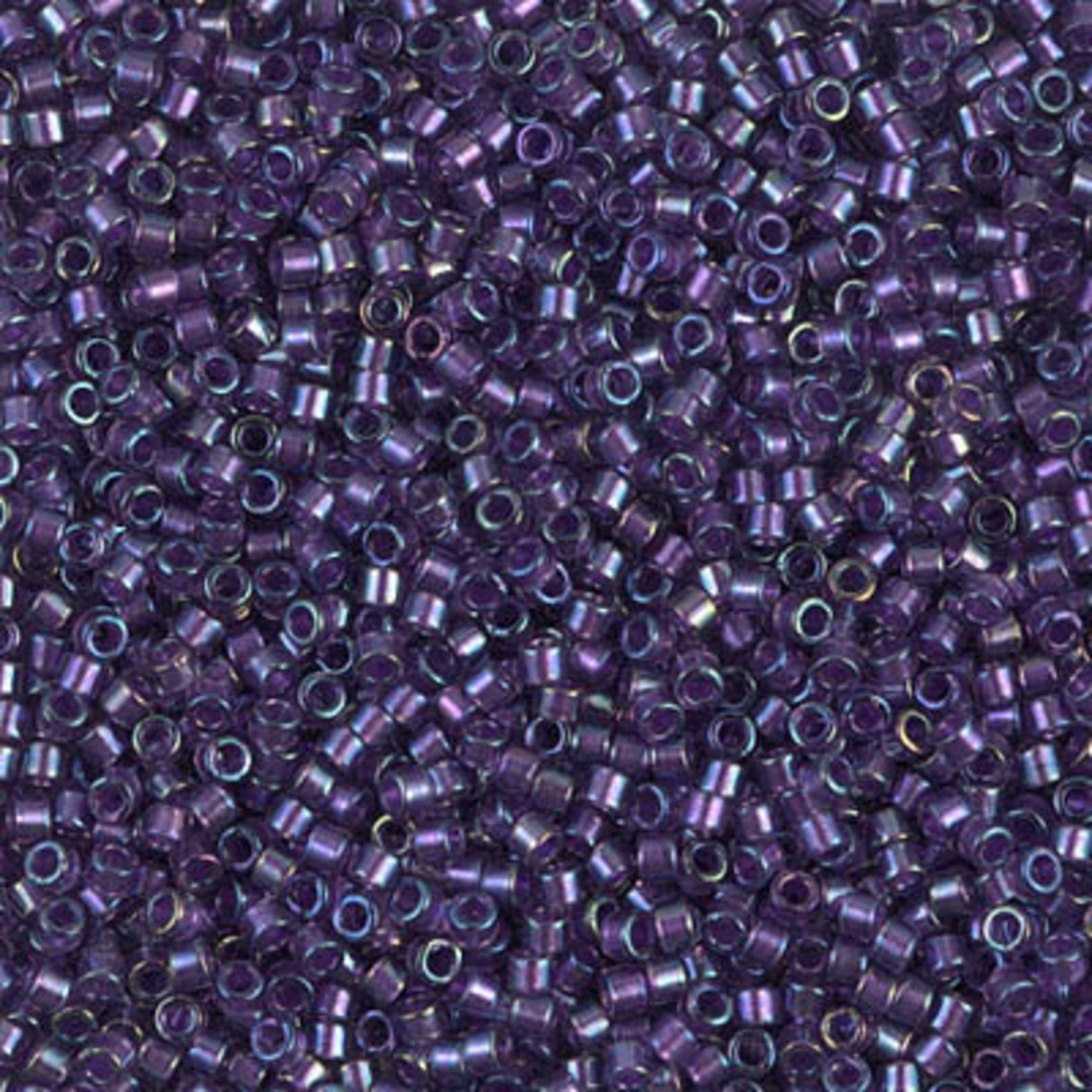 Miyuki 7.2 GM DB1756 11/0 Delica: Dk Amethyst/Grape ICL*/R (APX 1400 PCS)