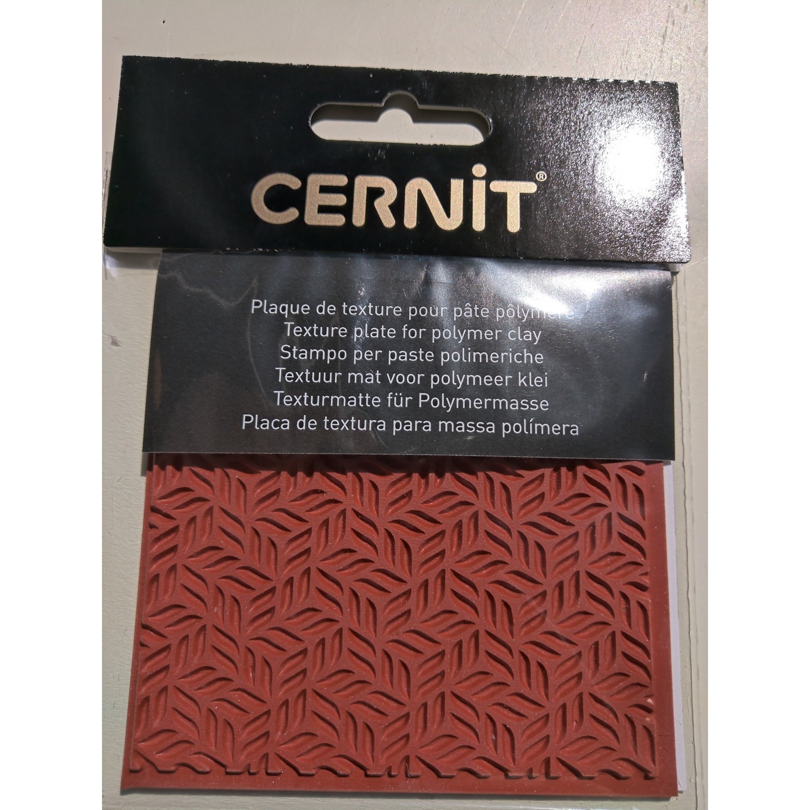 Cernit Cernit Texture Plate 9 X 9 cm - Block Stairs