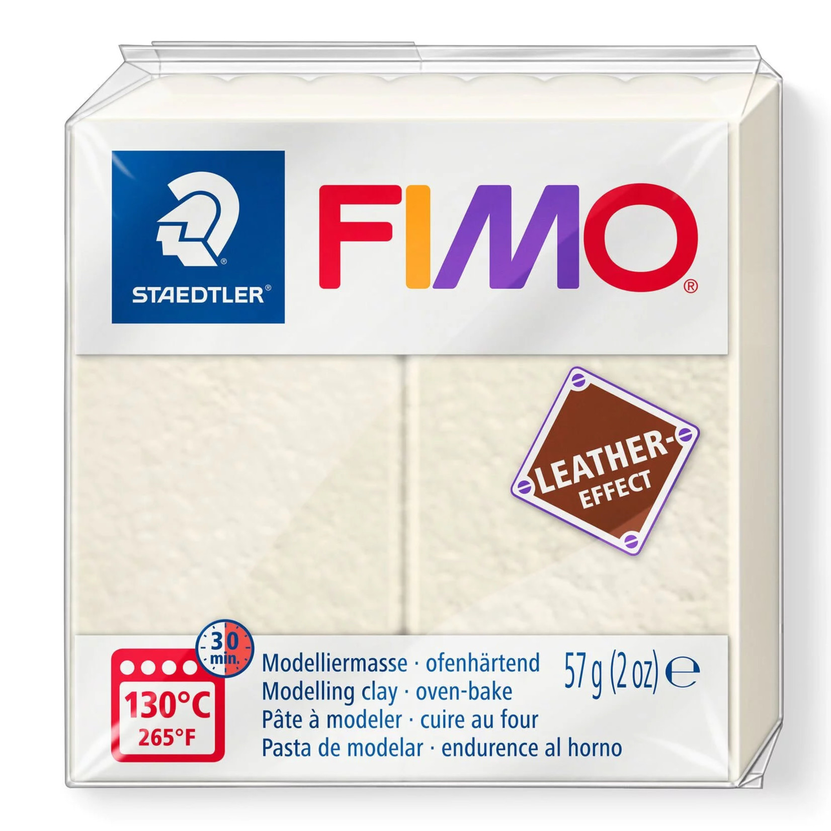 Fimo Fimo Leather Effect Ivory