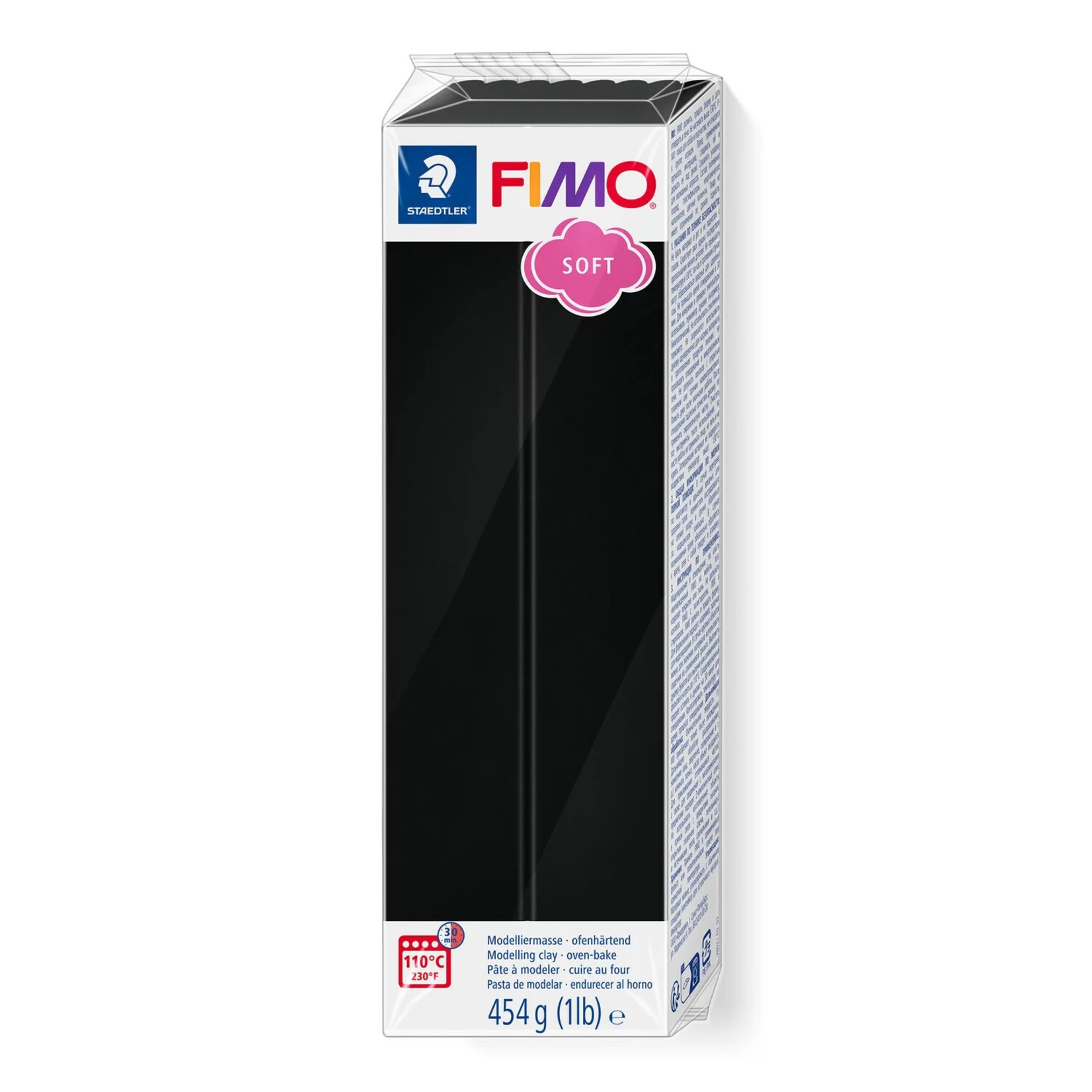 Fimo Fimo Soft Black 1 Lb