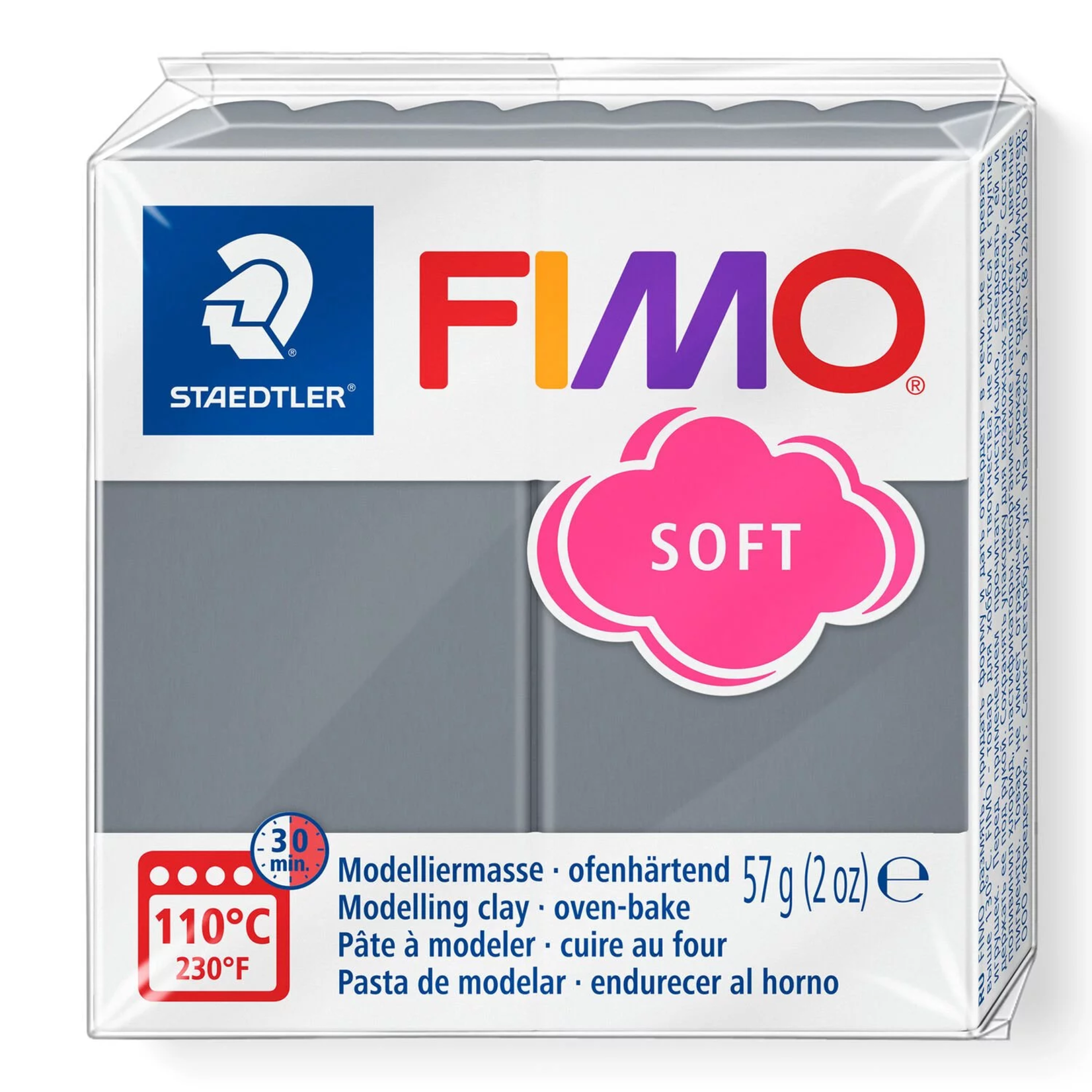 Fimo Fimo Soft Stormy Grey - Trend