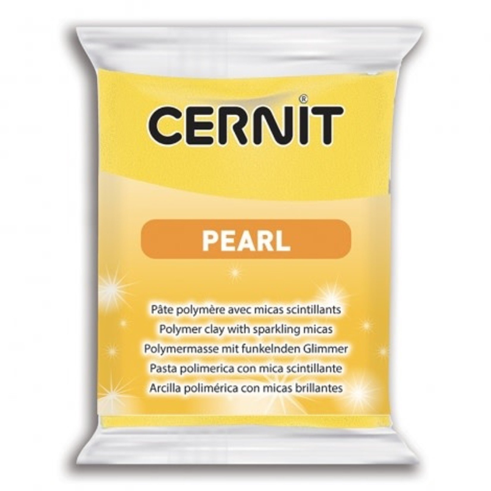 Cernit Cernit Pearl 56g Yellow