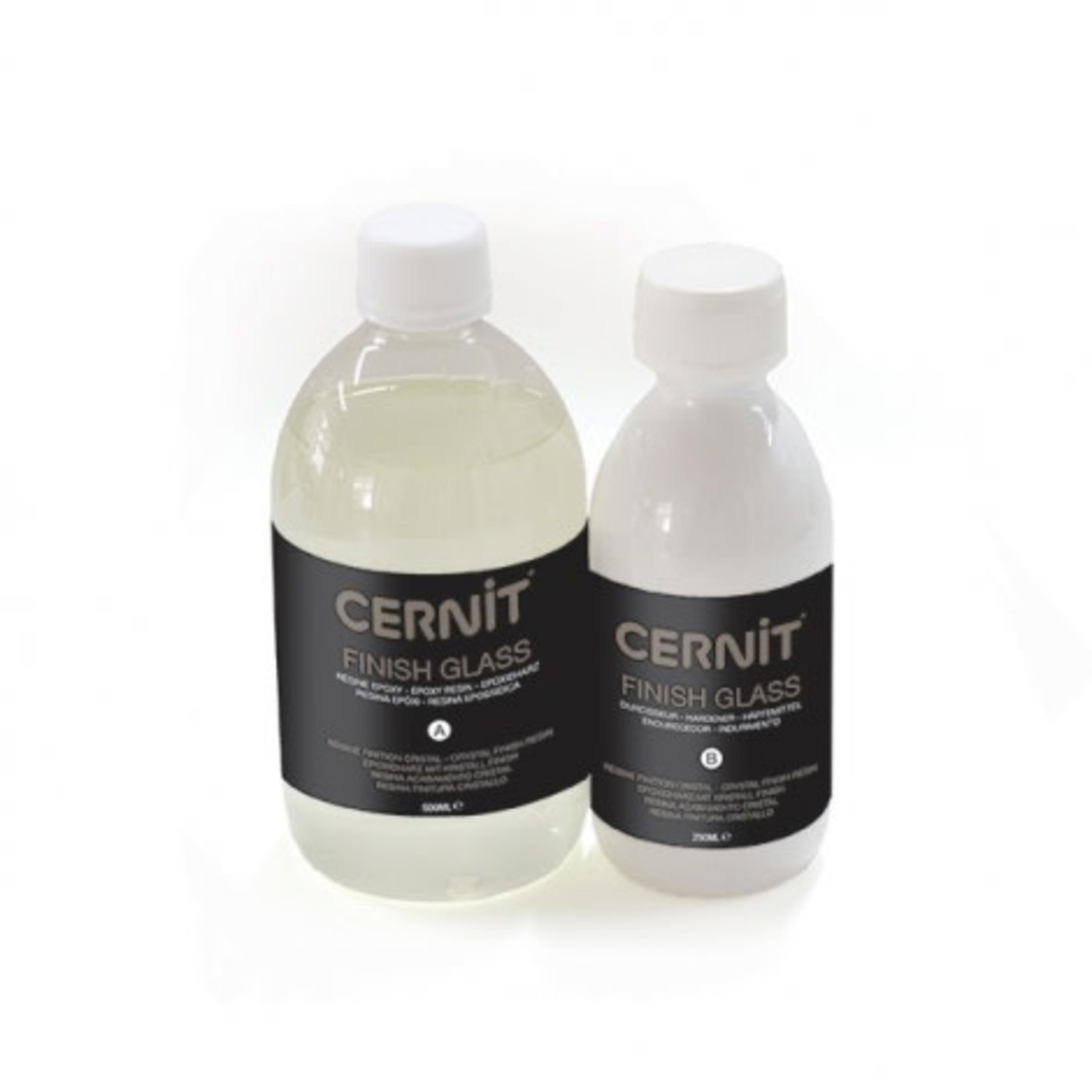 Cernit Cernit Kit Finish Glass 500ml + 250ml