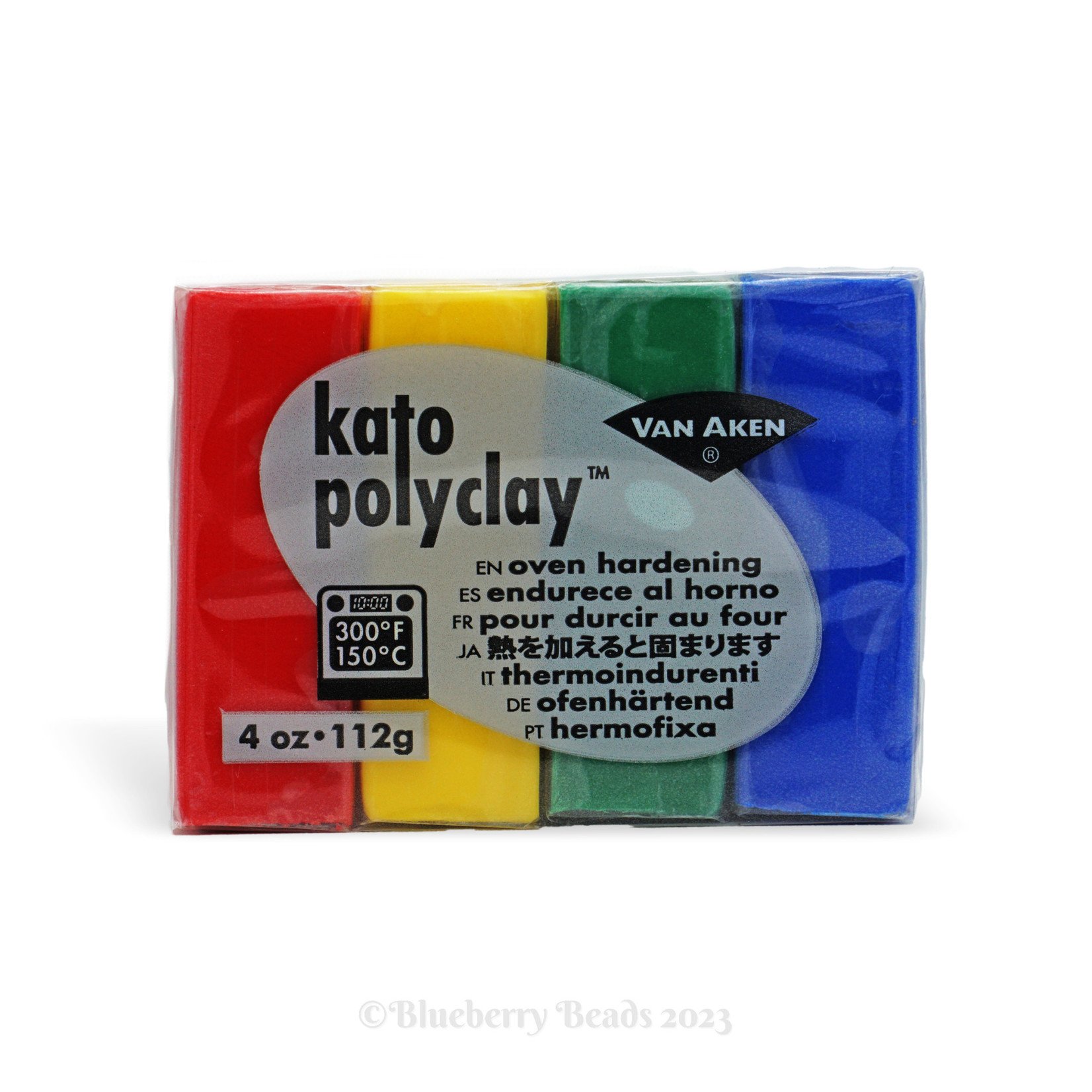 Kato Kato 4oz 4/Clr Set Primary