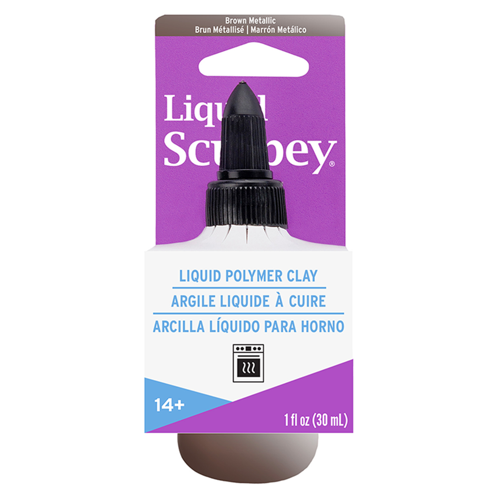 Sculpey Liquid Sculpey Brown Metallic 1 fl oz