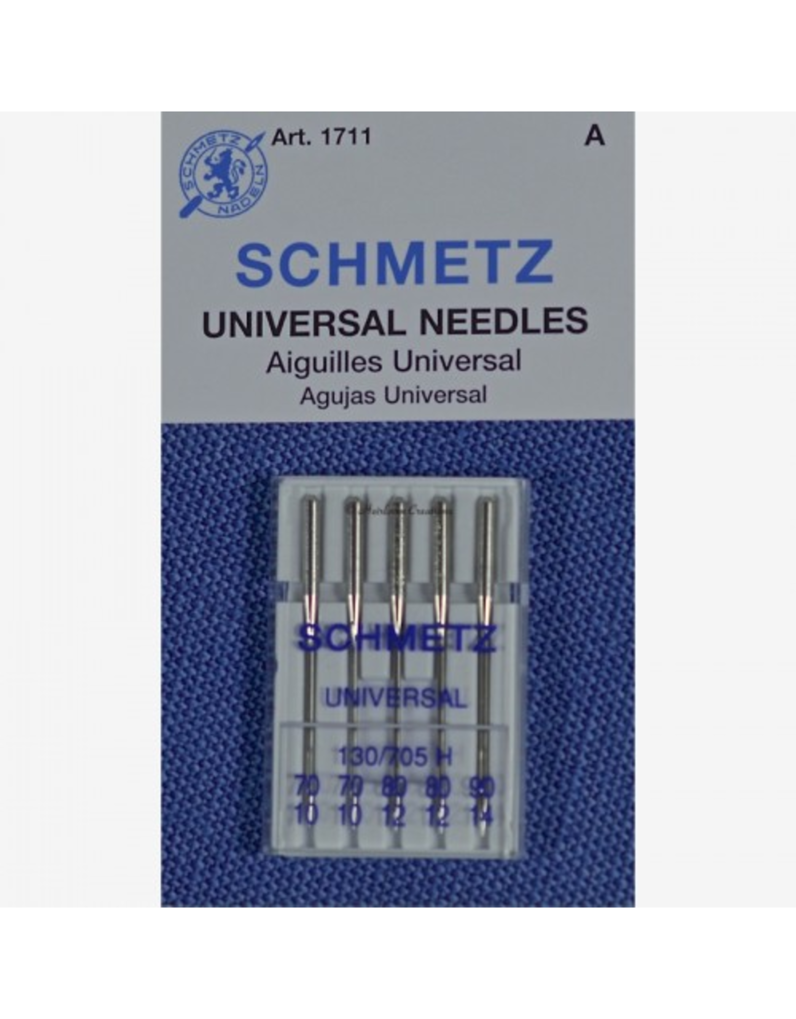 Schmetz ON ORDER-Schmetz 1711 Universal Needles - 5 count (assorted sizes)