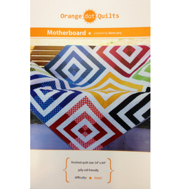 Orange Dot Quilts Motherboard Quilt Pattern