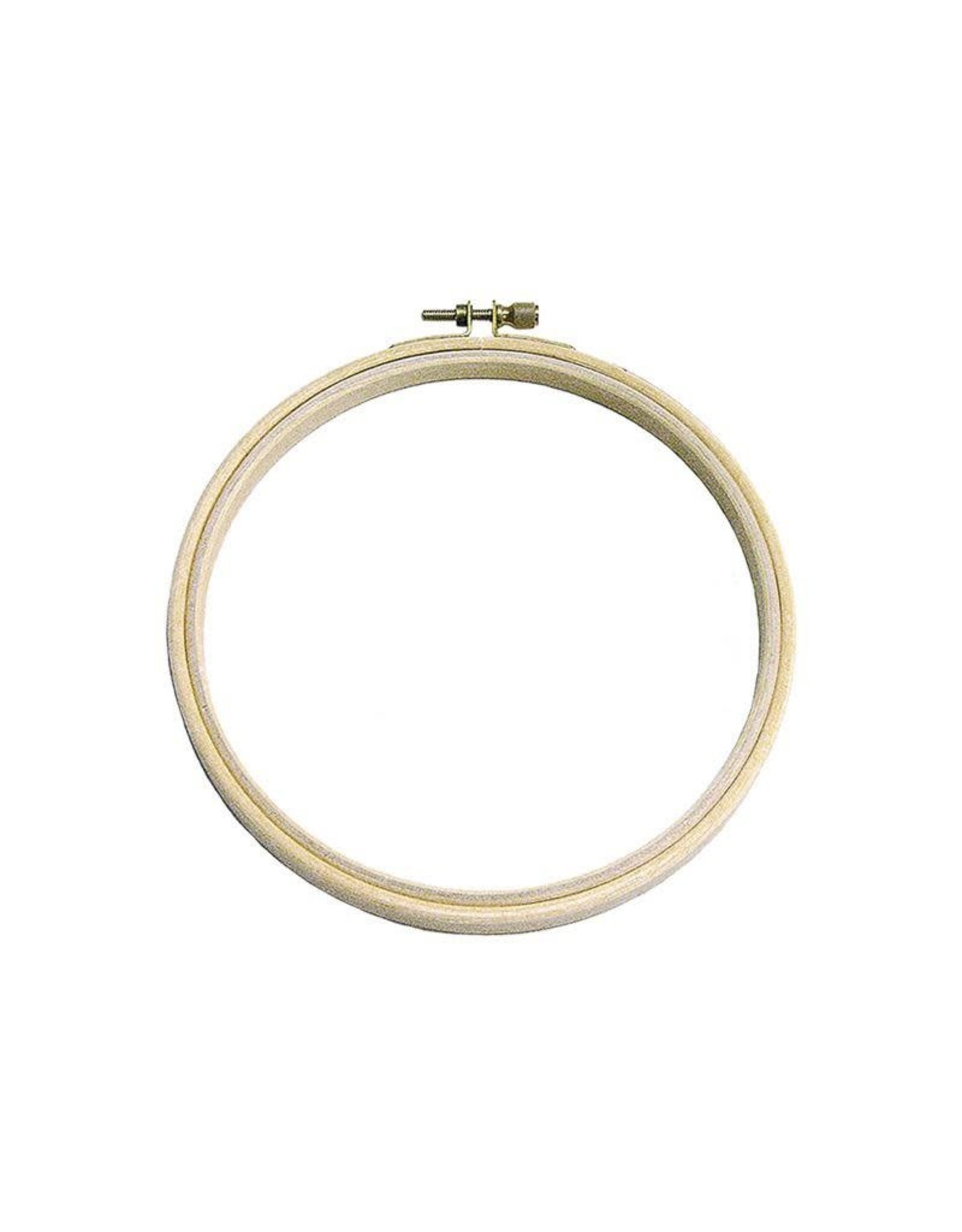 Colonial Needle Wood Embroidery Hoop  - 4” Colonial Needle