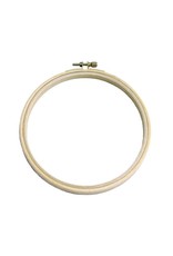 Colonial Needle Wood Embroidery Hoop  - 6” Colonial Needle
