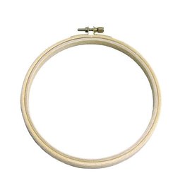 Colonial Needle Wood Embroidery Hoop  - 6” Colonial Needle