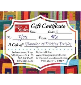PD Gift Certificate - $25
