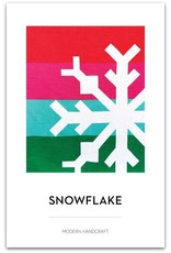 Modern Handcraft Snowflake Quilt Pattern