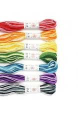 Sublime Stitching Embroidery Floss Set, Taffy Pull Palette - Seven 8.75 yard skeins