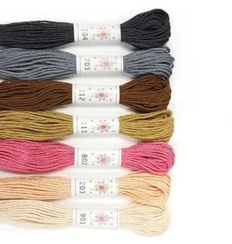 Sublime Stitching Embroidery Floss Set, Portrait Palette - Seven 8.75 yard skeins