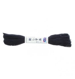 Olympus Sashiko Thread, Navy, 22 yd. skein, 100% Cotton