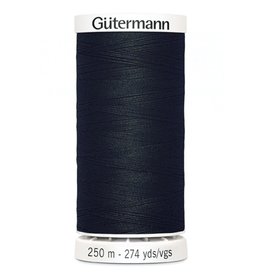 Gutermann Gutermann Thread, 250M-010 Black, Sew-All Polyester All Purpose Thread, 250m/273yds