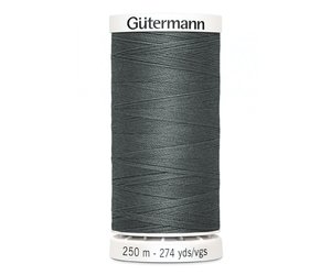 Gutermann Thread, 250M-102 Dark Grey, Sew-All Polyester All