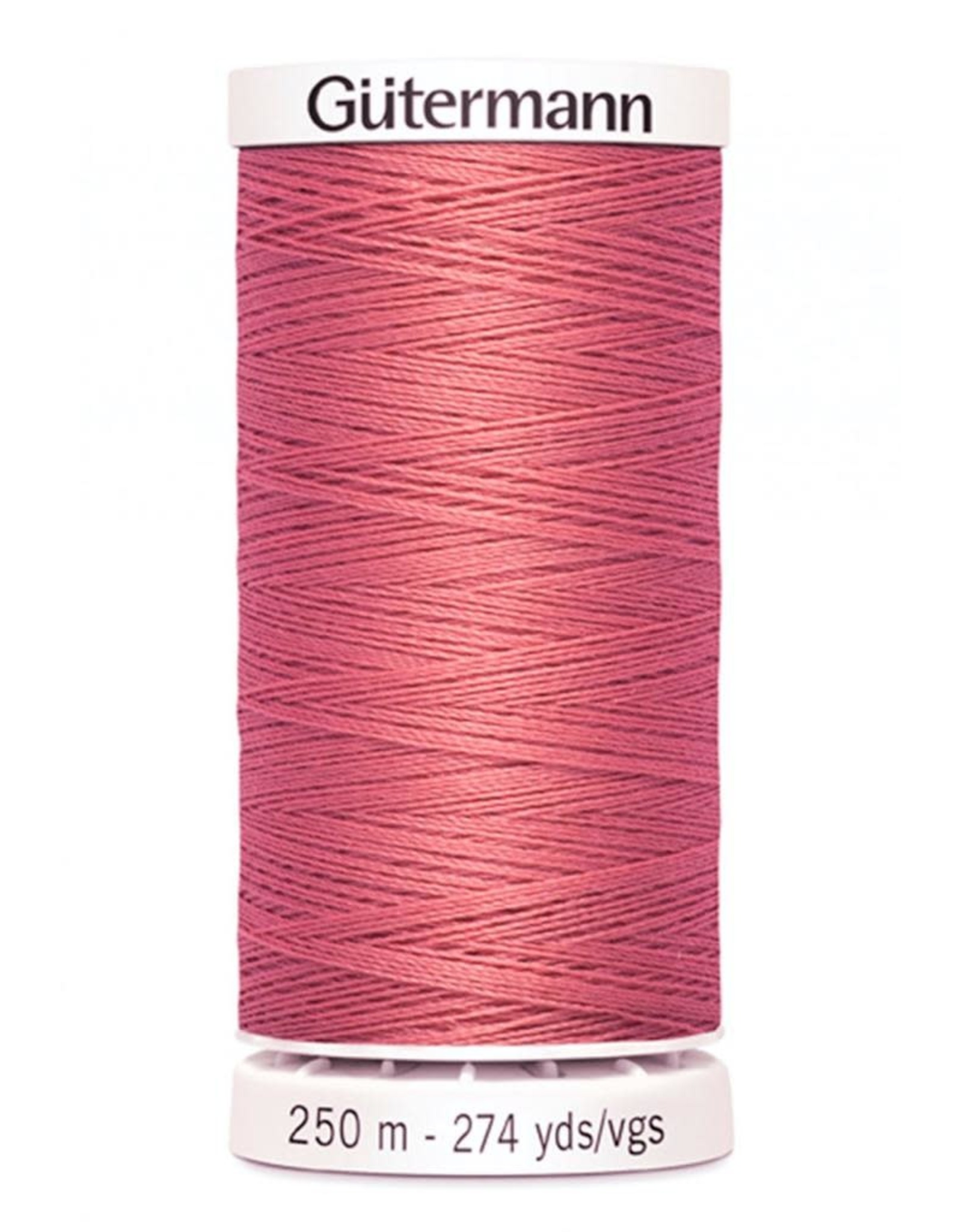 Gutermann Gutermann Thread, 250M-330 Coral Pink, Sew-All Polyester All Purpose Thread, 250m/273yds