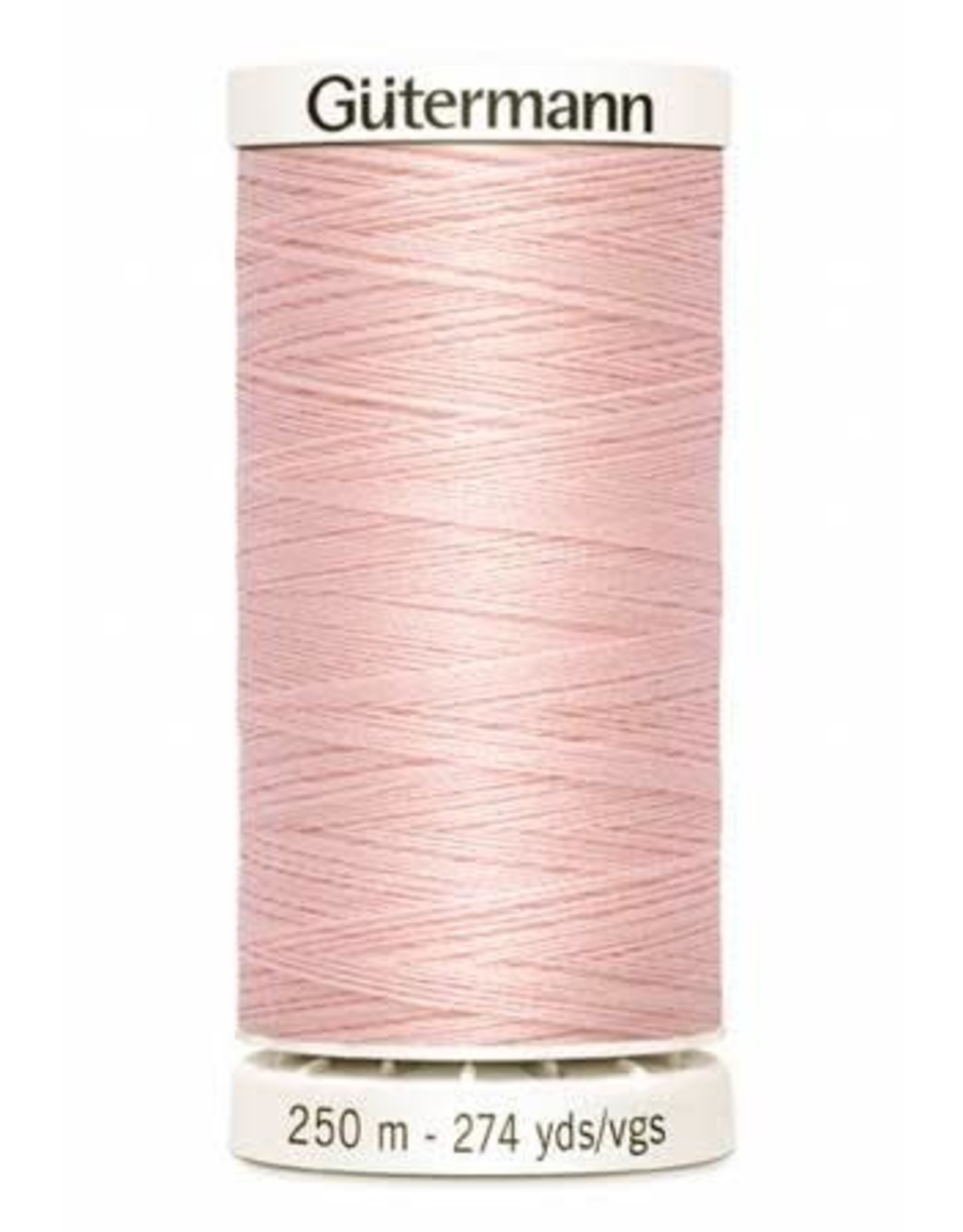 Gutermann Gutermann Thread, 250M-305 Petal Pink, Sew-All Polyester All Purpose Thread, 250m/273yds