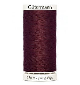 Gutermann Gutermann Thread, 250M-450 Burgundy, Sew-All Polyester All Purpose Thread, 250m/273yds