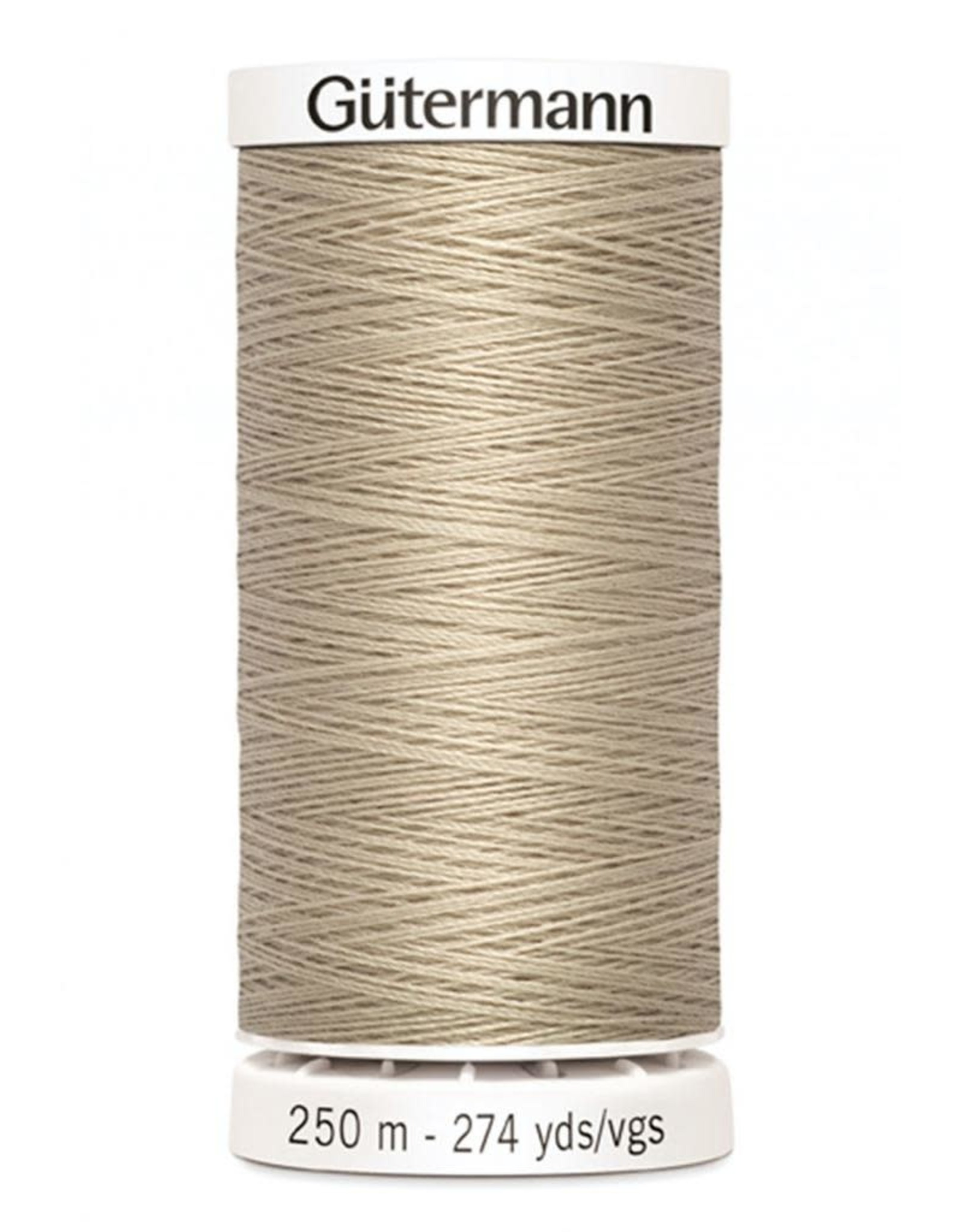 Gutermann Gutermann Thread, 250M-506 Khaki, Sew-All Polyester All Purpose Thread, 250m/273yds
