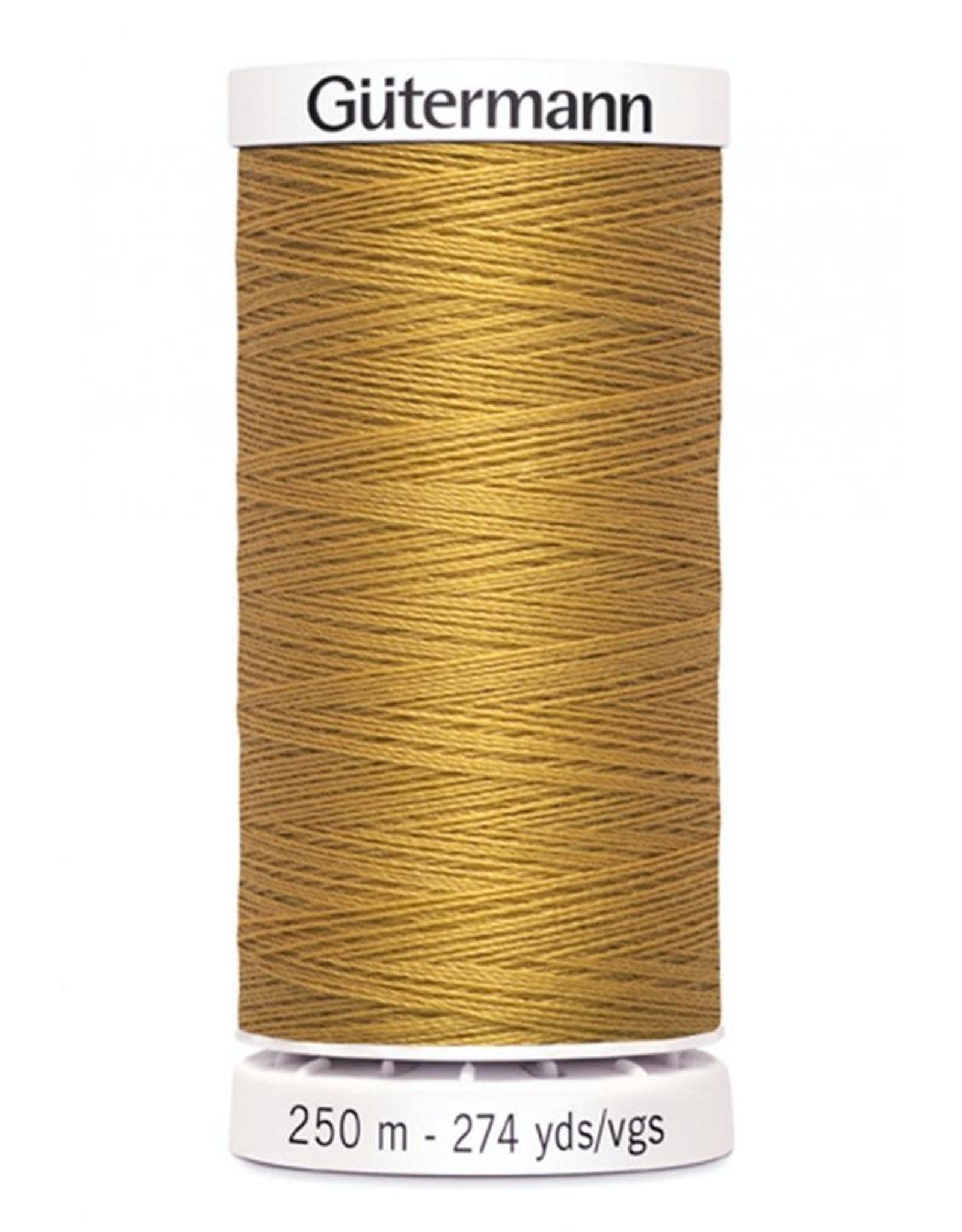 Gutermann Gutermann Thread, 250M-865 Gold, Sew-All Polyester All Purpose Thread, 250m/273yds