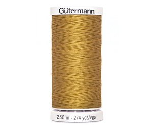 Gutermann Gutermann Thread, 250M-865 Gold, Sew-All Polyester All Purpose  Thread, 250m/273yds