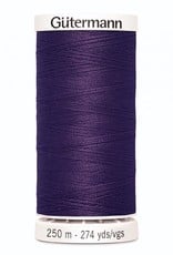 Gutermann Gutermann Thread, 250M-941 Dark Plum, Sew-All Polyester All Purpose Thread, 250m/273yds