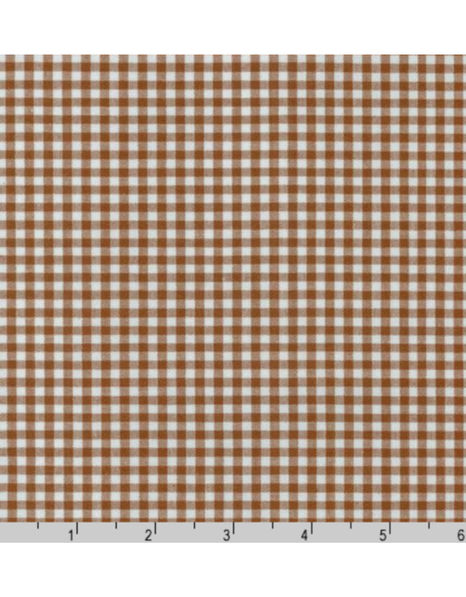 Robert Kaufman Carolina Gingham, 1/8” in Chocolate, Lightweight Yarn Dyed Woven, Fabric Half-Yards P-5689-167