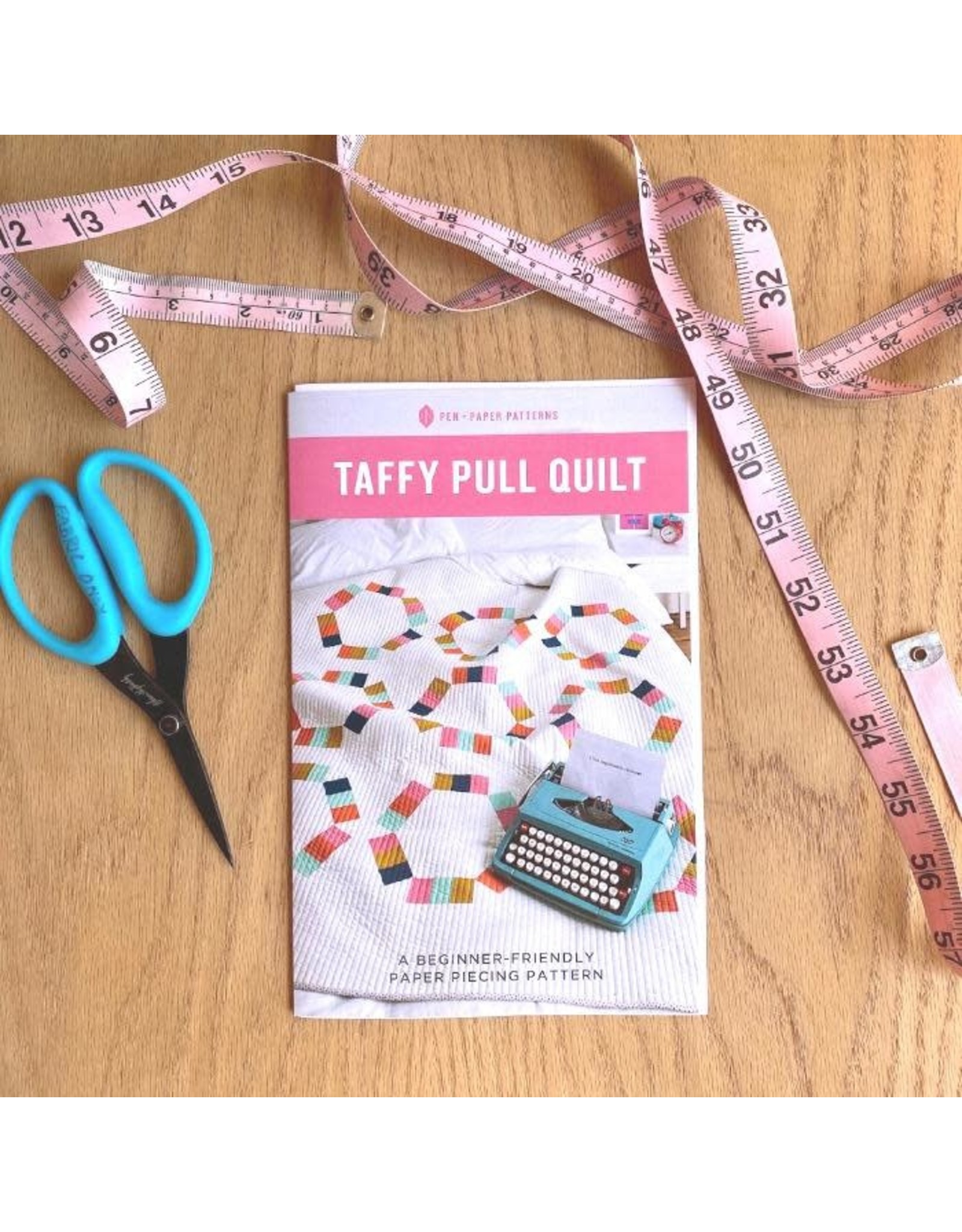 Pen and Paper Patterns ON SALE - Taffy Pull Quilt Pattern