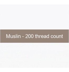 Moda ON ORDER-Fabric, Muslin in White, 200 Thread Count, by the Half-Yard