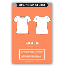 Grainline Studio Scout Tee Pattern - Sizes 0-18