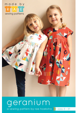Made By Rae Little Girl’s Geranium Dress Pattern, sizes 0-5yr