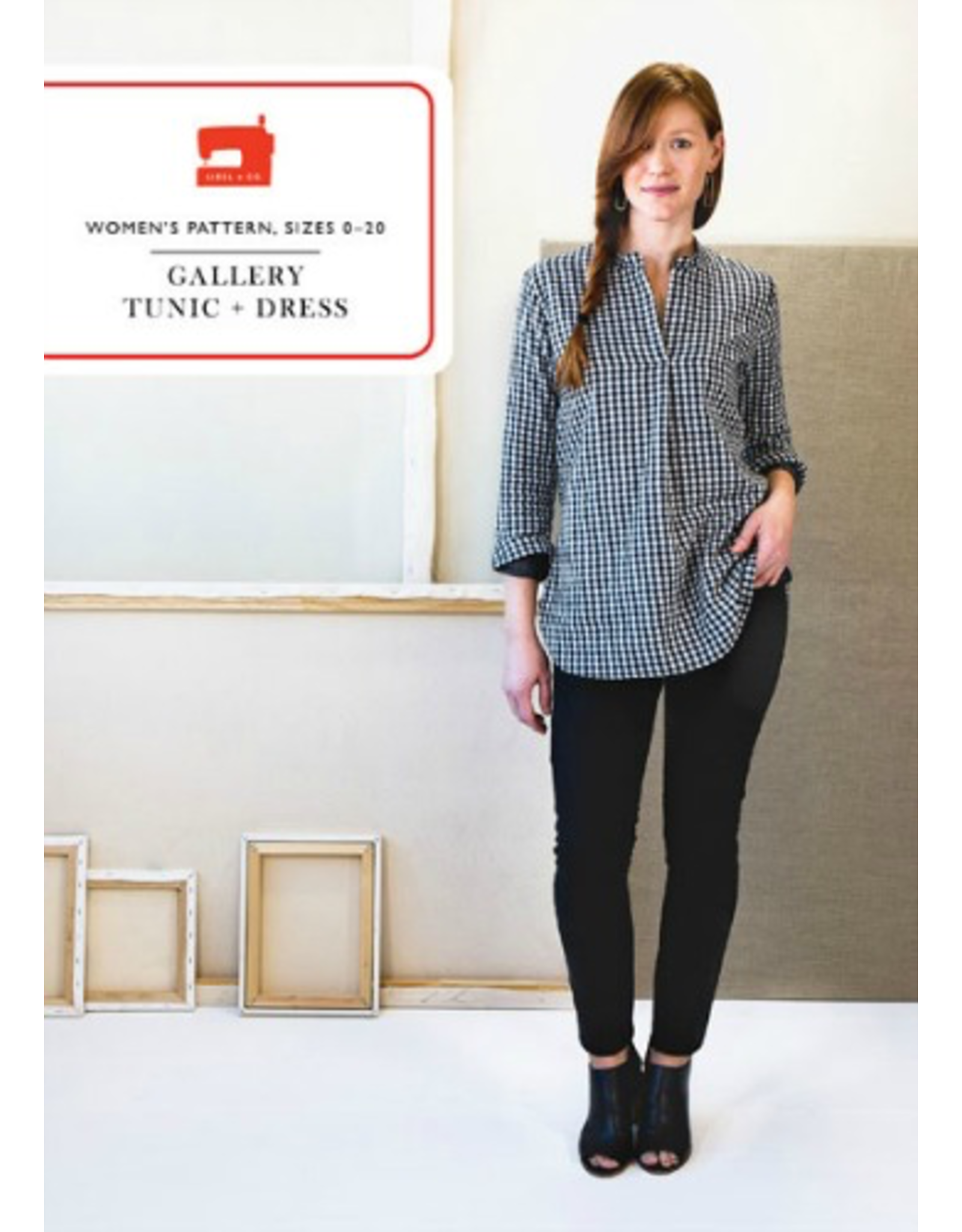 Liesl + Co Gallery Tunic + Dress Pattern