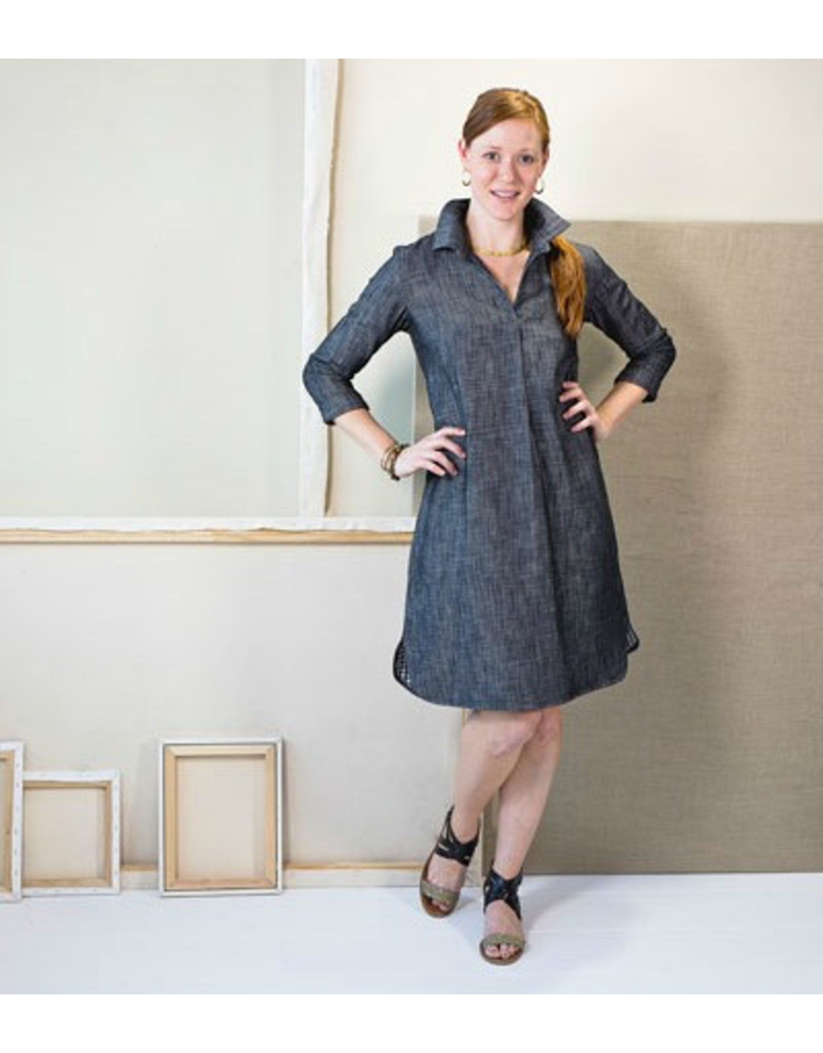 Liesl + Co Gallery Tunic + Dress Pattern