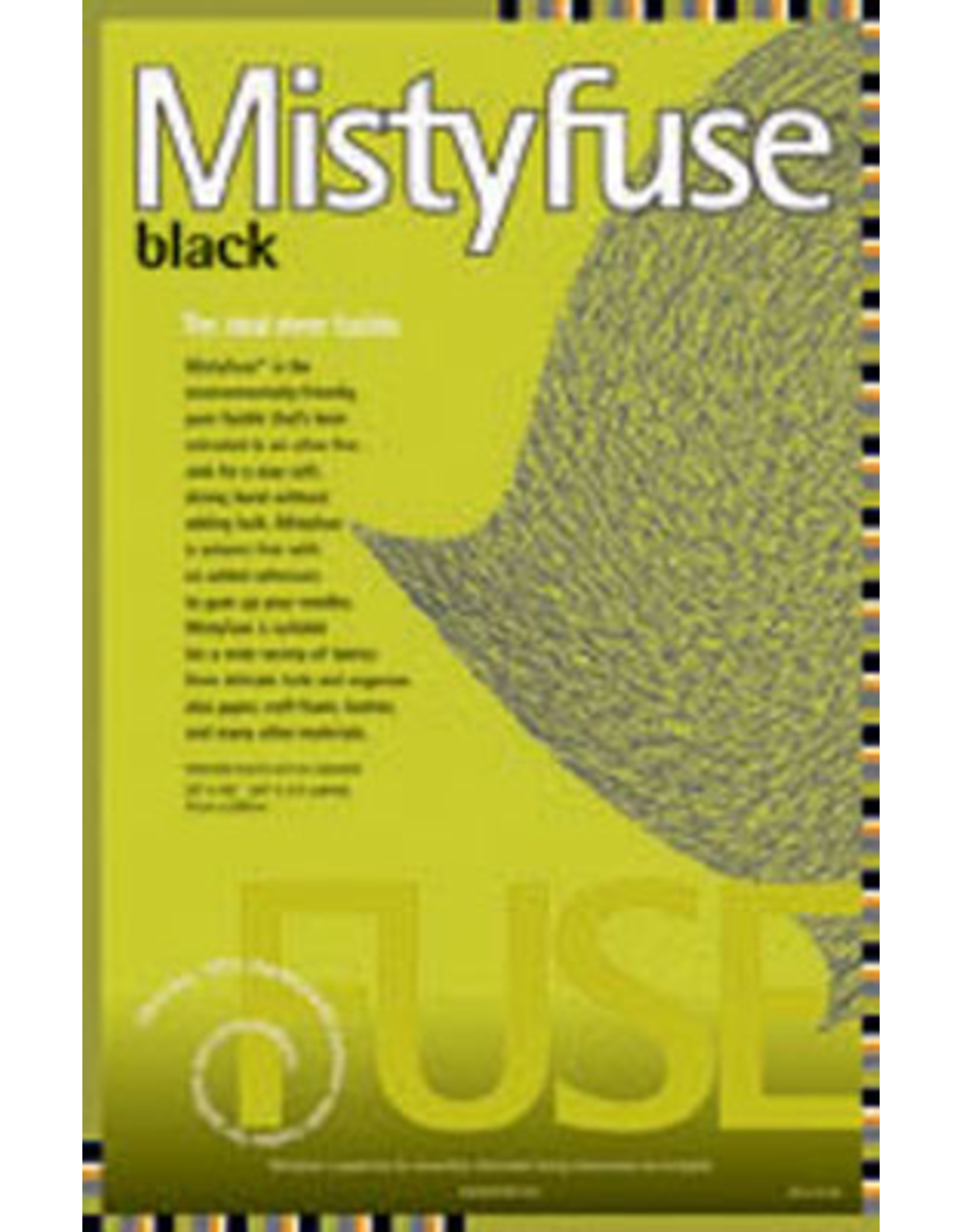 PD Misty Fuse 20” x 90” - Black