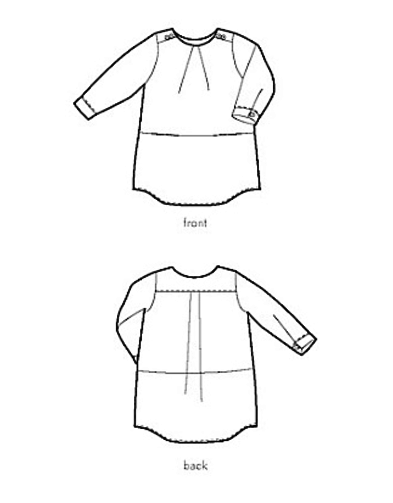 Oliver + S ON SALE - Oliver+S’s Book Report Dress Pattern - Size 6M - 4T