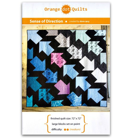 Orange Dot Quilts Sense of Direction Quilt Pattern