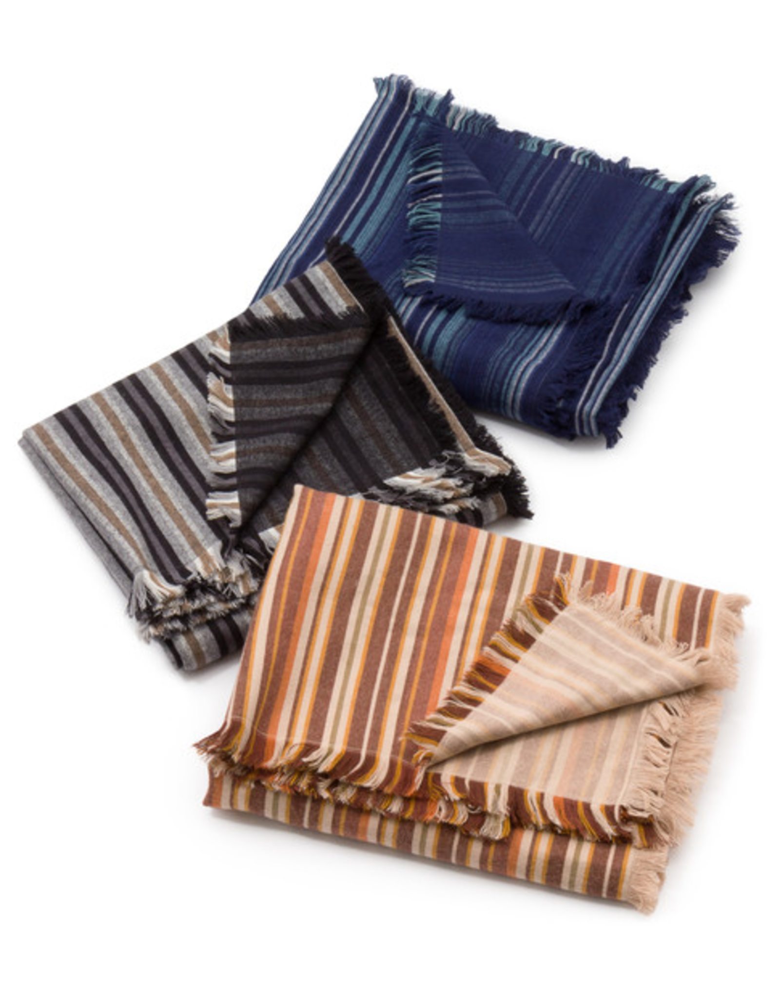 Robert Kaufman Yarn Dyed Cotton Flannel, Tamarack Stripes Flannel in Seaglass, Fabric Half-Yards SRKF-18223-333