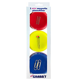 Grabbit ON ORDER-Grabbit® Mini Magnetic Pincushions - Set of 3