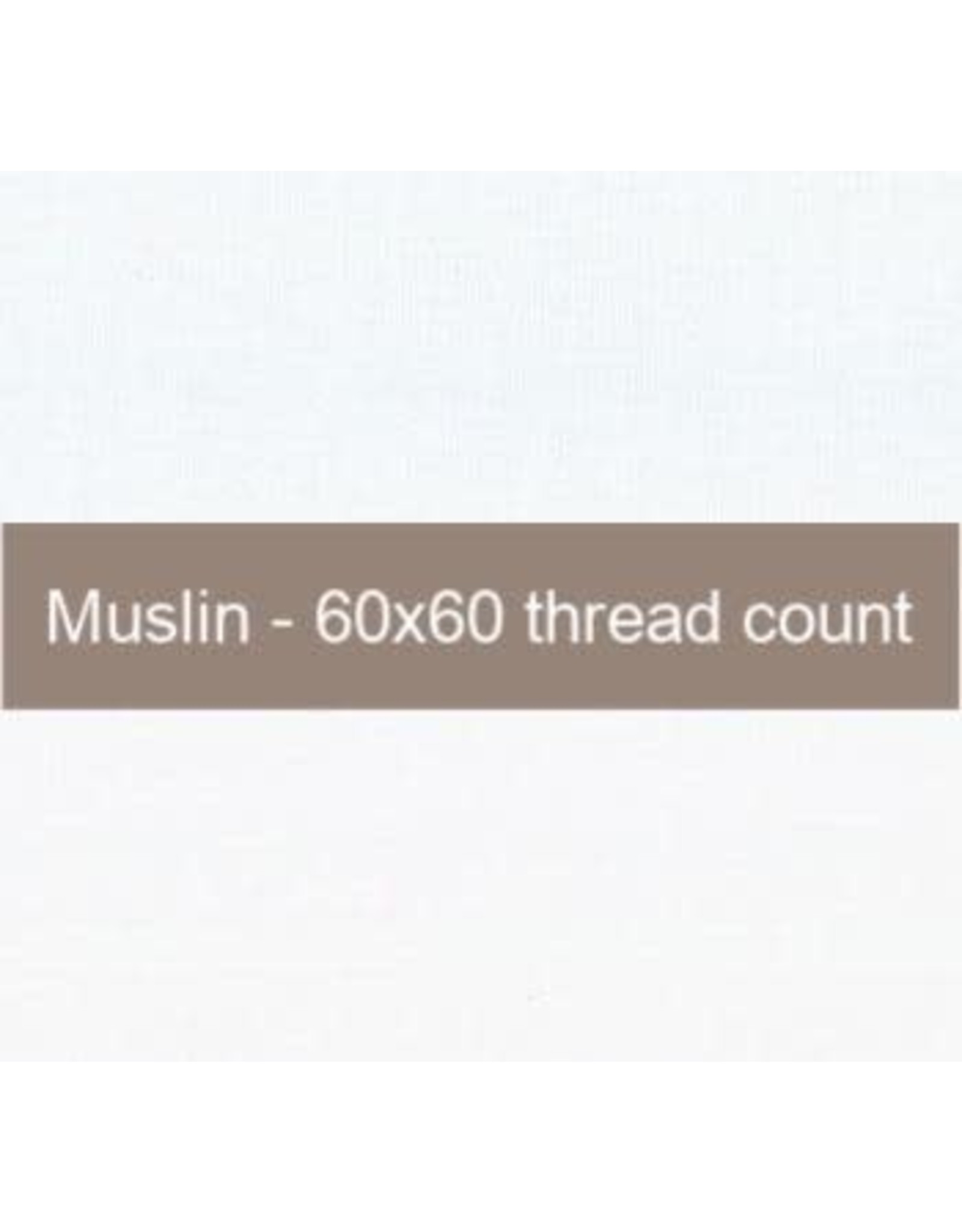 Moda Fabric, Muslin 60 Count Basic in Warm White, 100% Cotton, by the Half-Yard