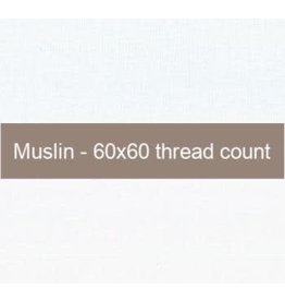 Moda Fabric, Muslin 60 Count Basic in Warm White, 100% Cotton, by the Half-Yard