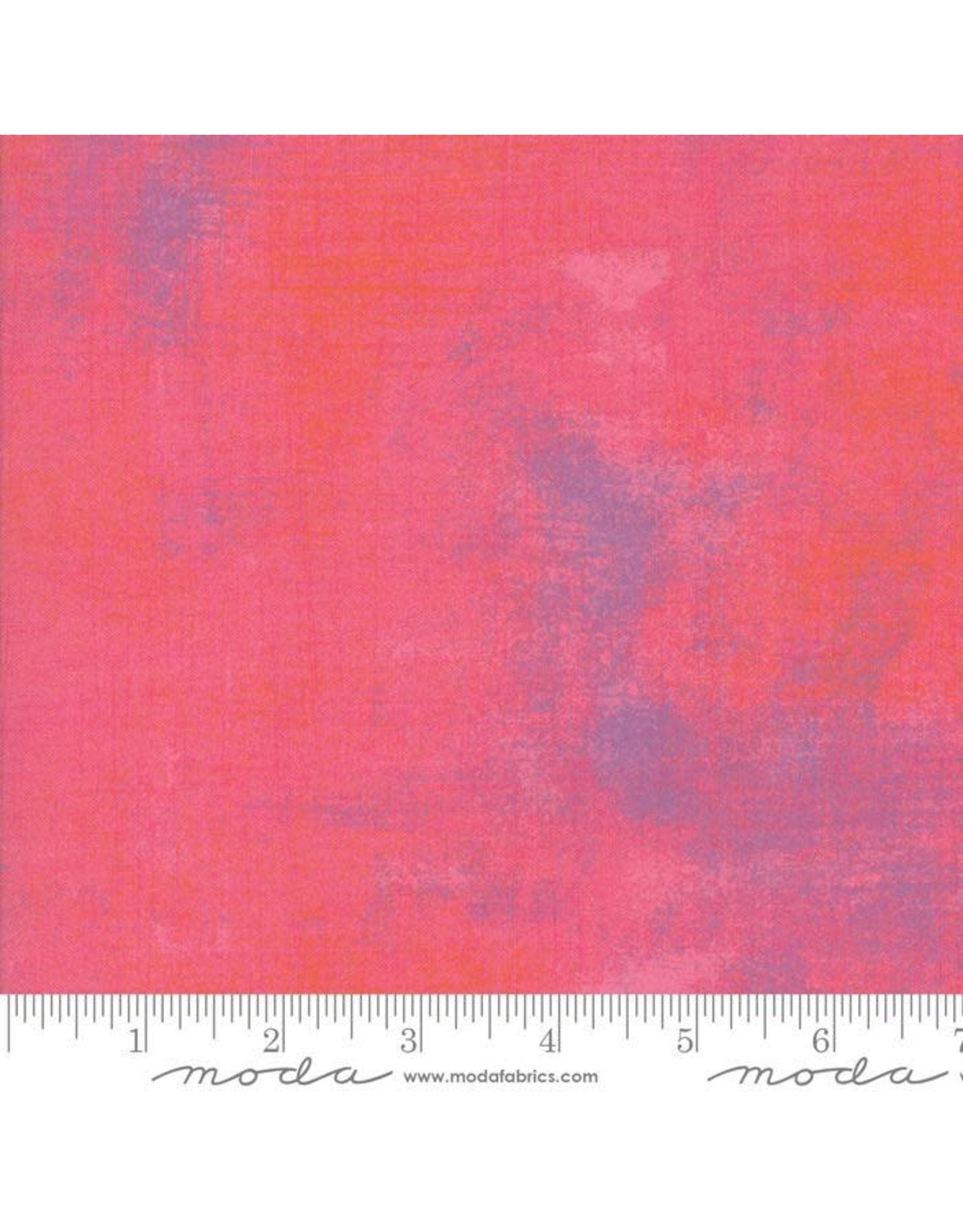 Moda Grunge in Calypso Coral, Fabric Half-Yards