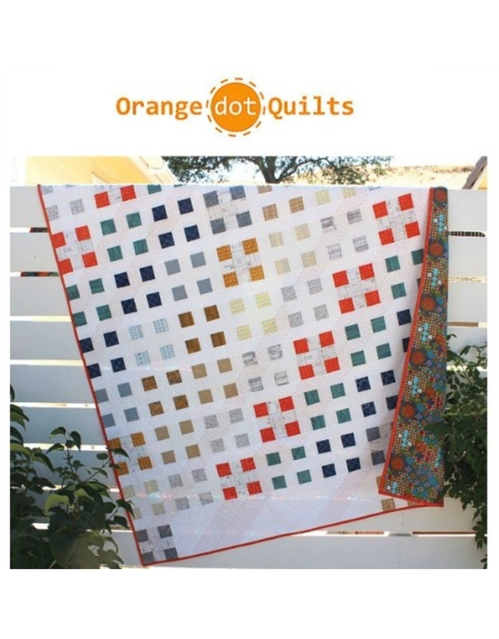 Orange Dot Quilts Patch Nine Quilt Pattern