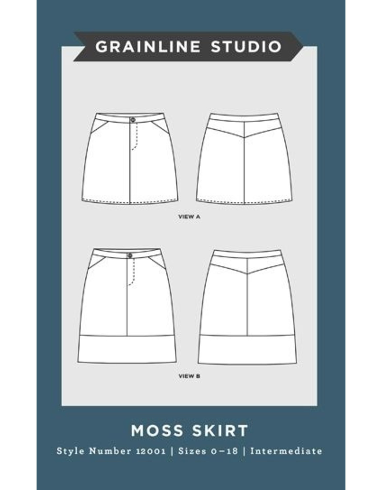 Grainline Studio ON SALE - Moss Skirt Pattern
