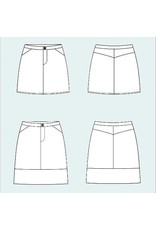 Grainline Studio ON SALE - Moss Skirt Pattern