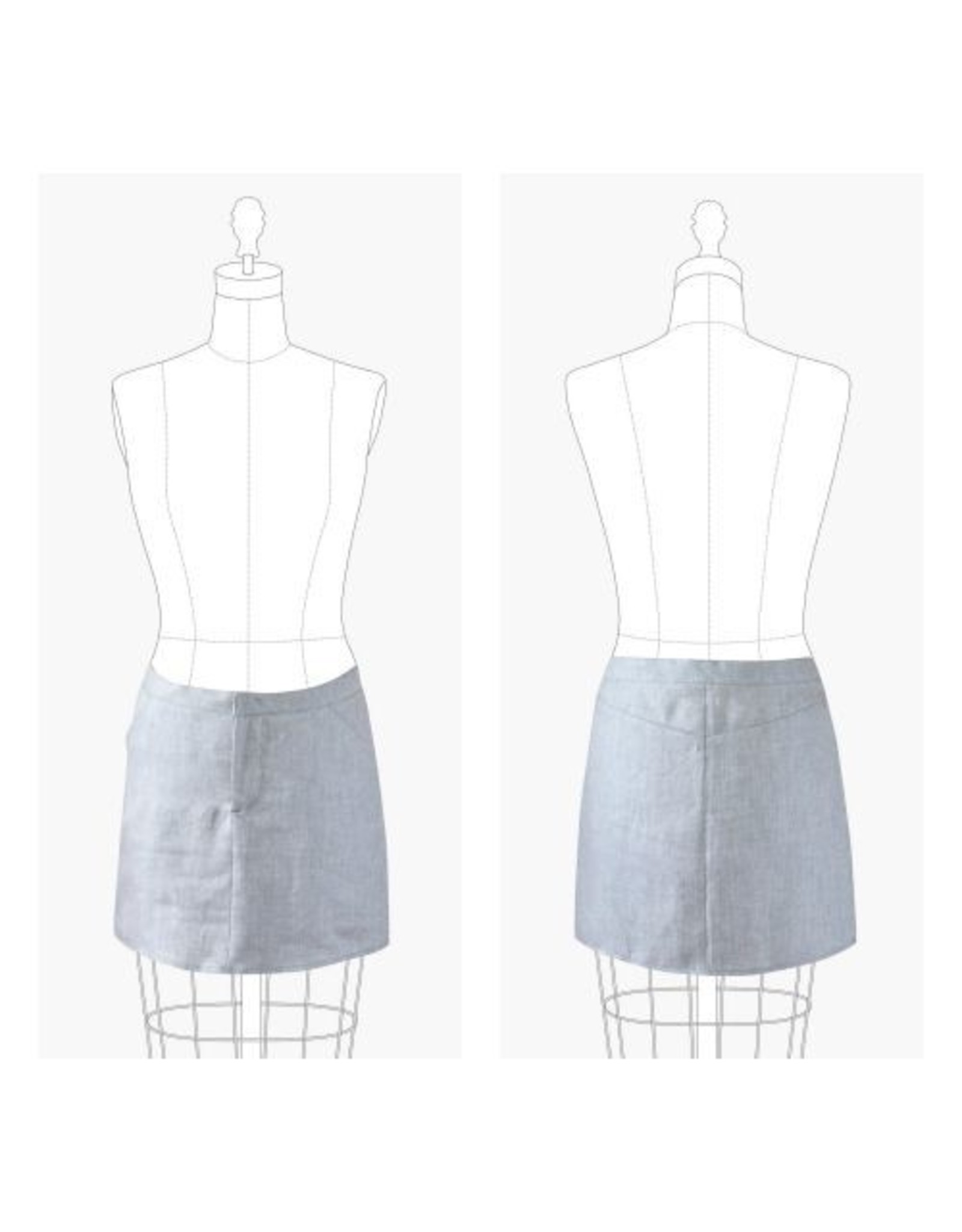 Grainline Studio ON SALE - Moss Skirt Pattern