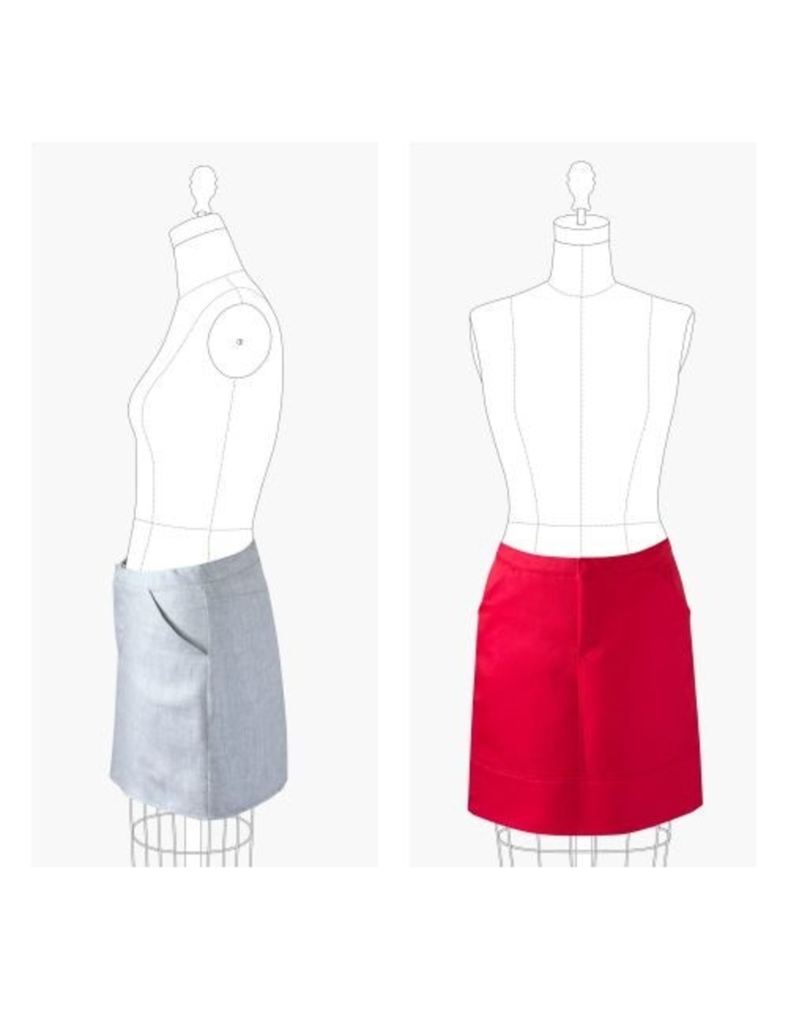 Grainline Studio ON SALE - Moss Skirt Pattern