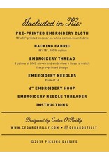 Cedar O'Reilly SLO City Embroidery Sampler Kit